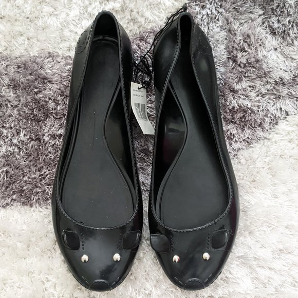 Kawaii Shoes - Cute Mouse Jelly Flats